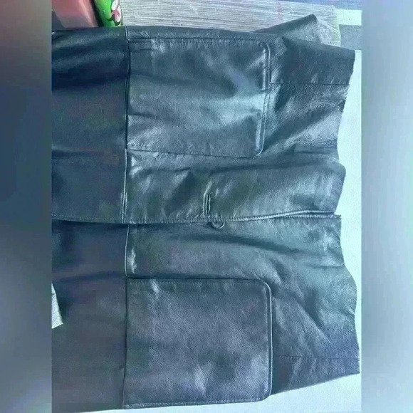 Men's CARIBOU CREEK Black 100% Leather Insulated Jacket Size XL - Picture 4 of 6